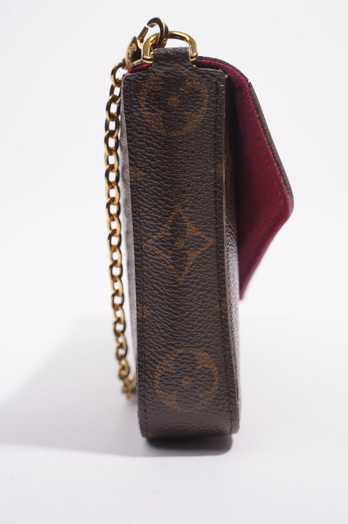 Louis Vuitton Pochette Felicie Monogram Monogram Coated Canvas