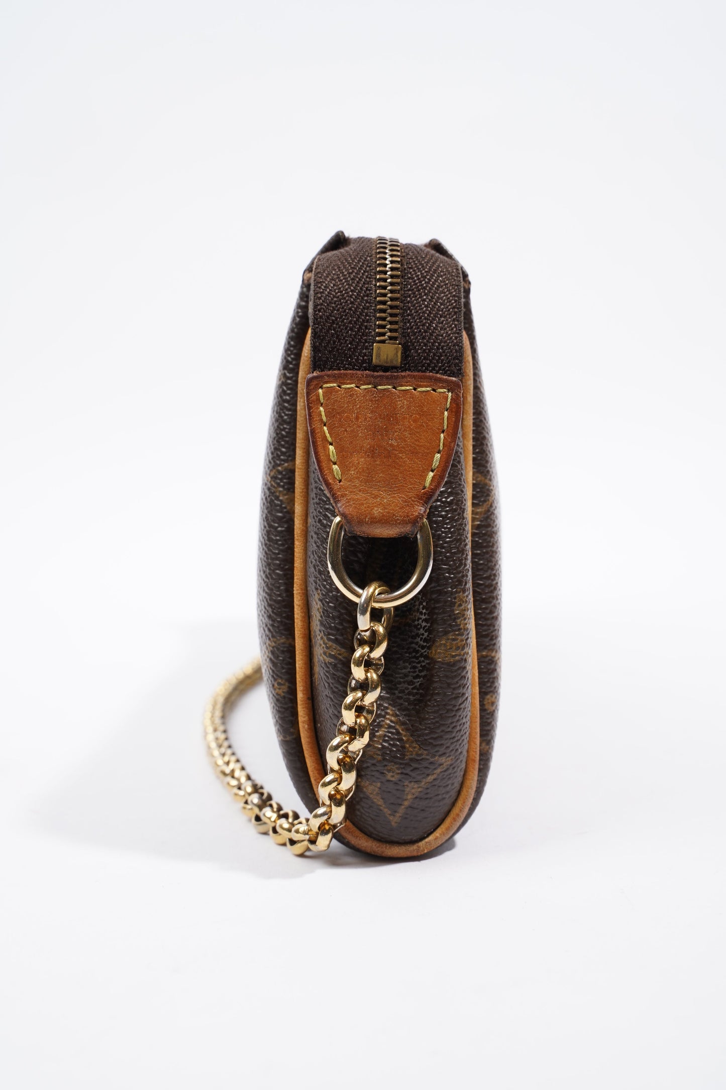 Louis Vuitton Eva Clutch Monogram Coated Canvas