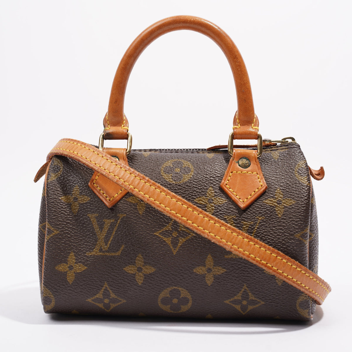 Louis Vuitton Nano Speedy Monogram Coated Canvas