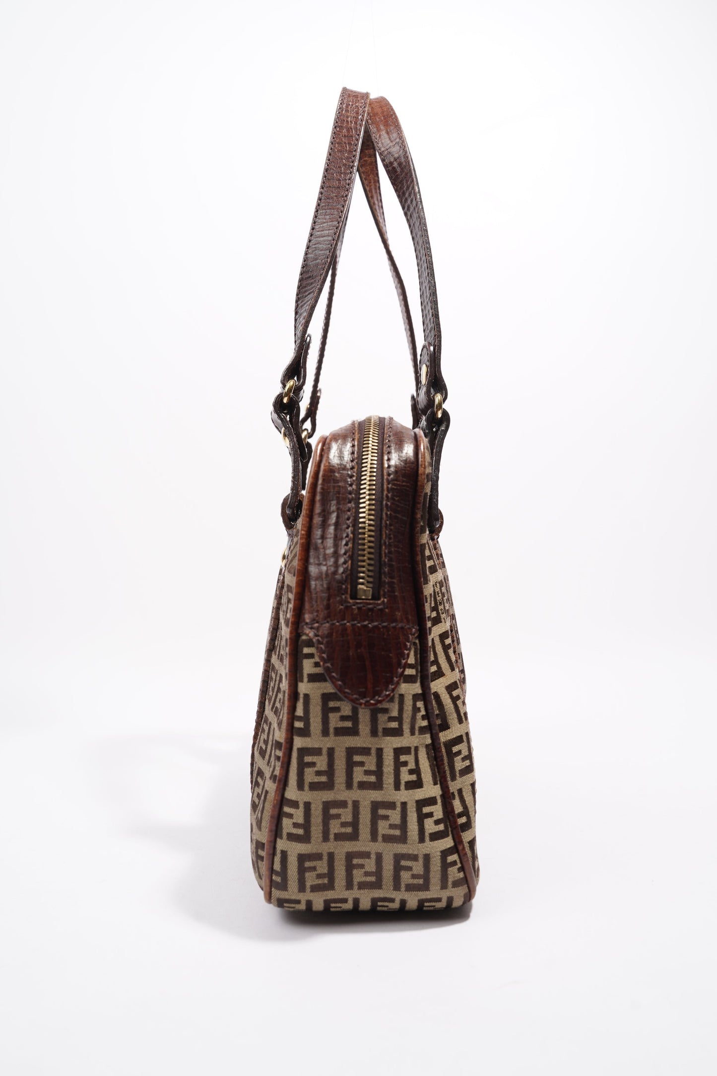 Fendi Zucchino Dark Brown / Brown Canvas