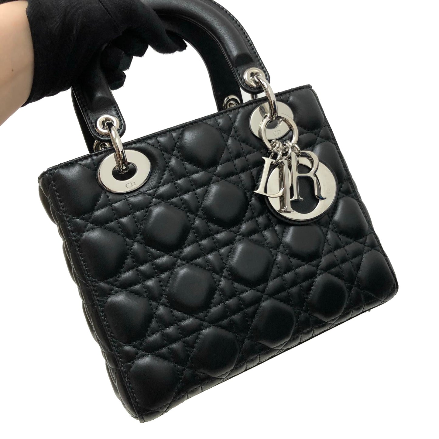 My Lady Dior Bag Black SHW