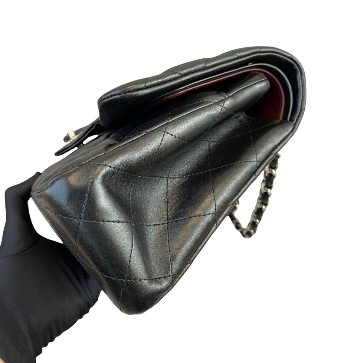 Classic Flap Jumbo Lambskin Black SHW