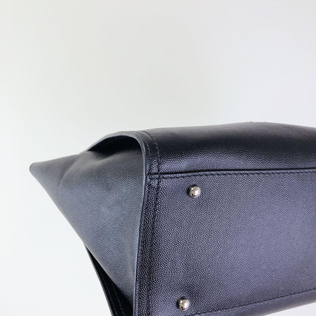 Deauville Tote Studded Large Caviar Black SHW