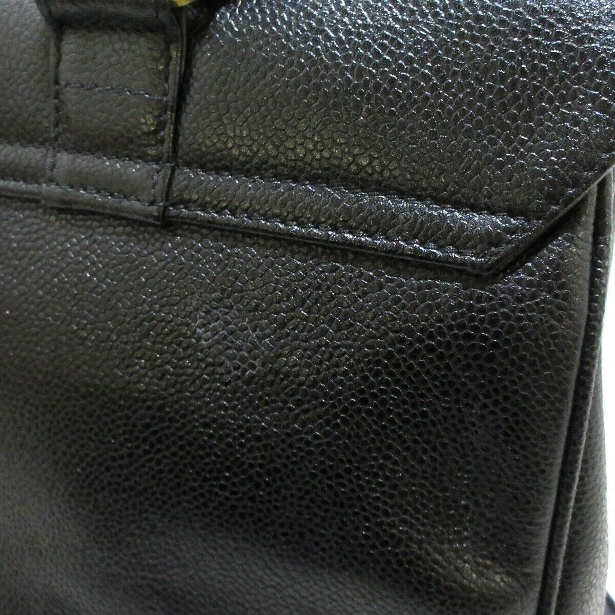 Vintage CC Backpack Caviar Black GHW