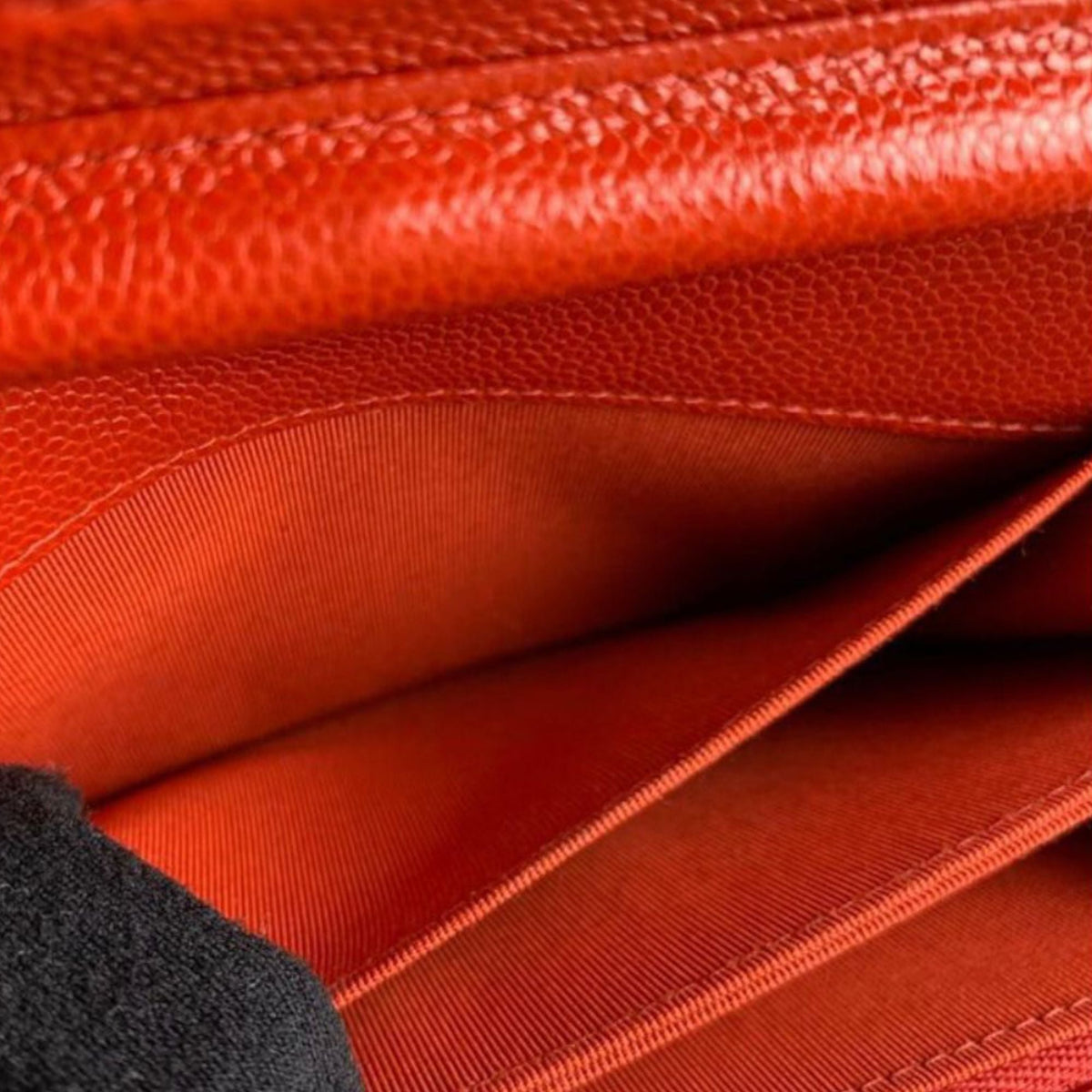 WOC Mini Red Leather SHW