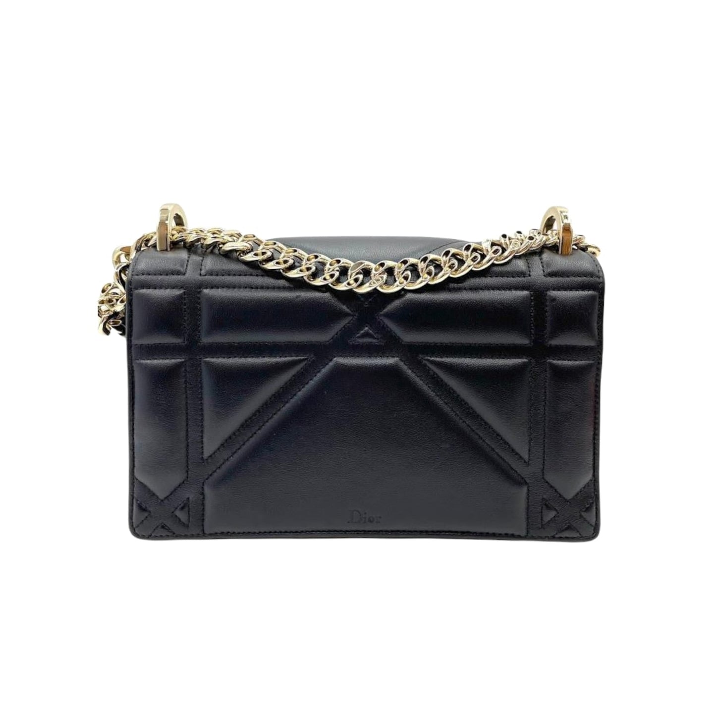 Medium Diorama Lambskin Black GHW