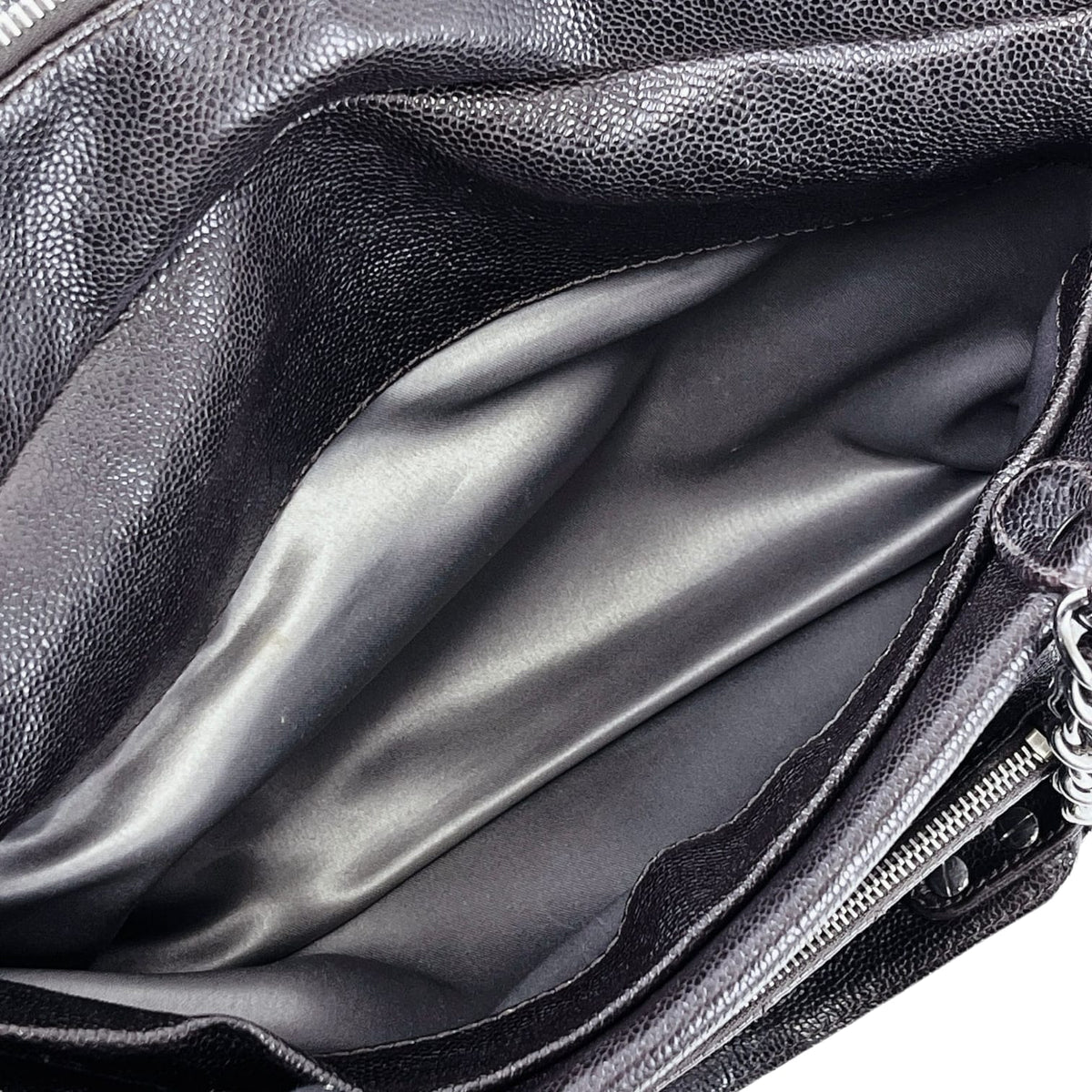 Boston Bag Brown Leather SHW