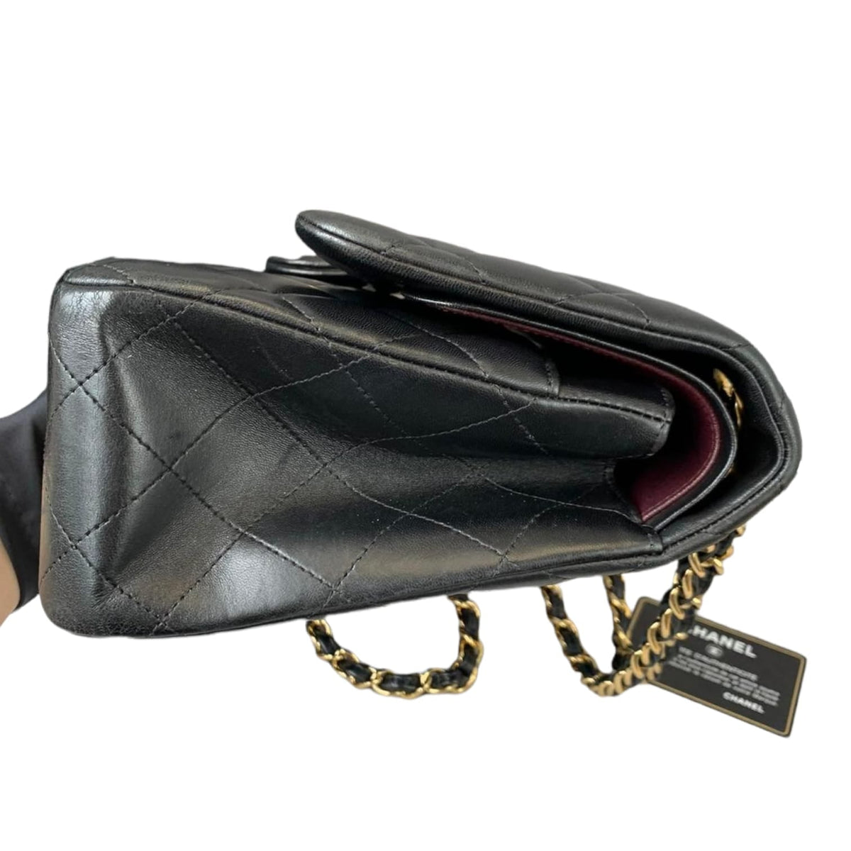 Jumbo Classic Double Flap Lambskin Black GHW