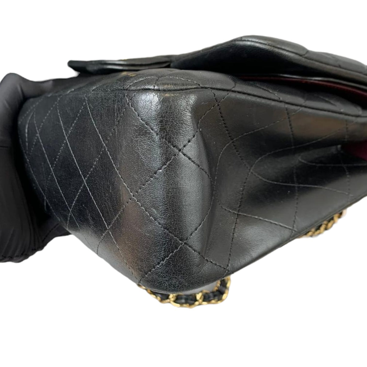 Jumbo Classic Double Flap Lambskin Black GHW