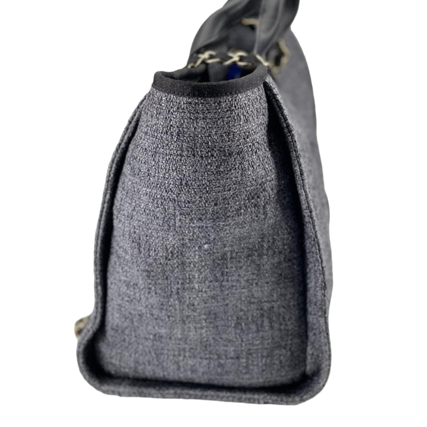 Medium Deauville Tote Grey GHW