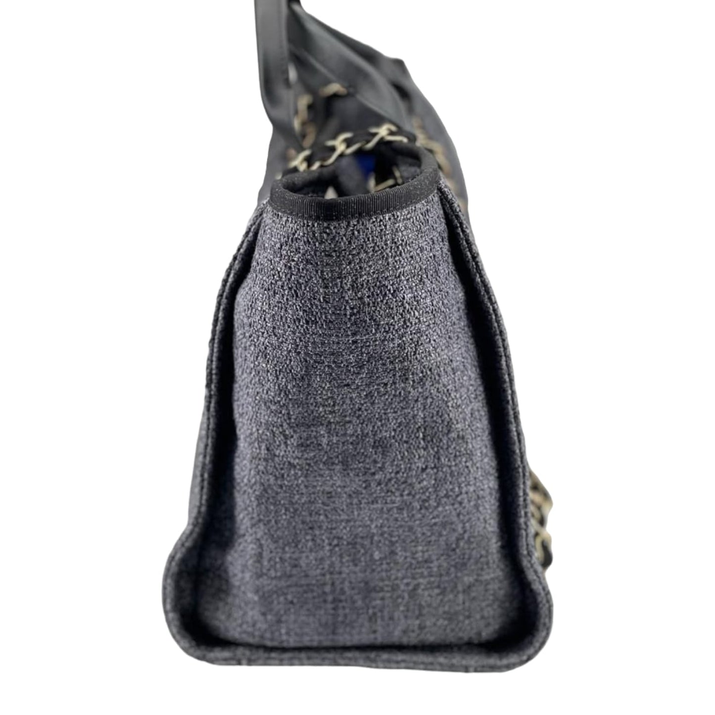 Medium Deauville Tote Grey GHW