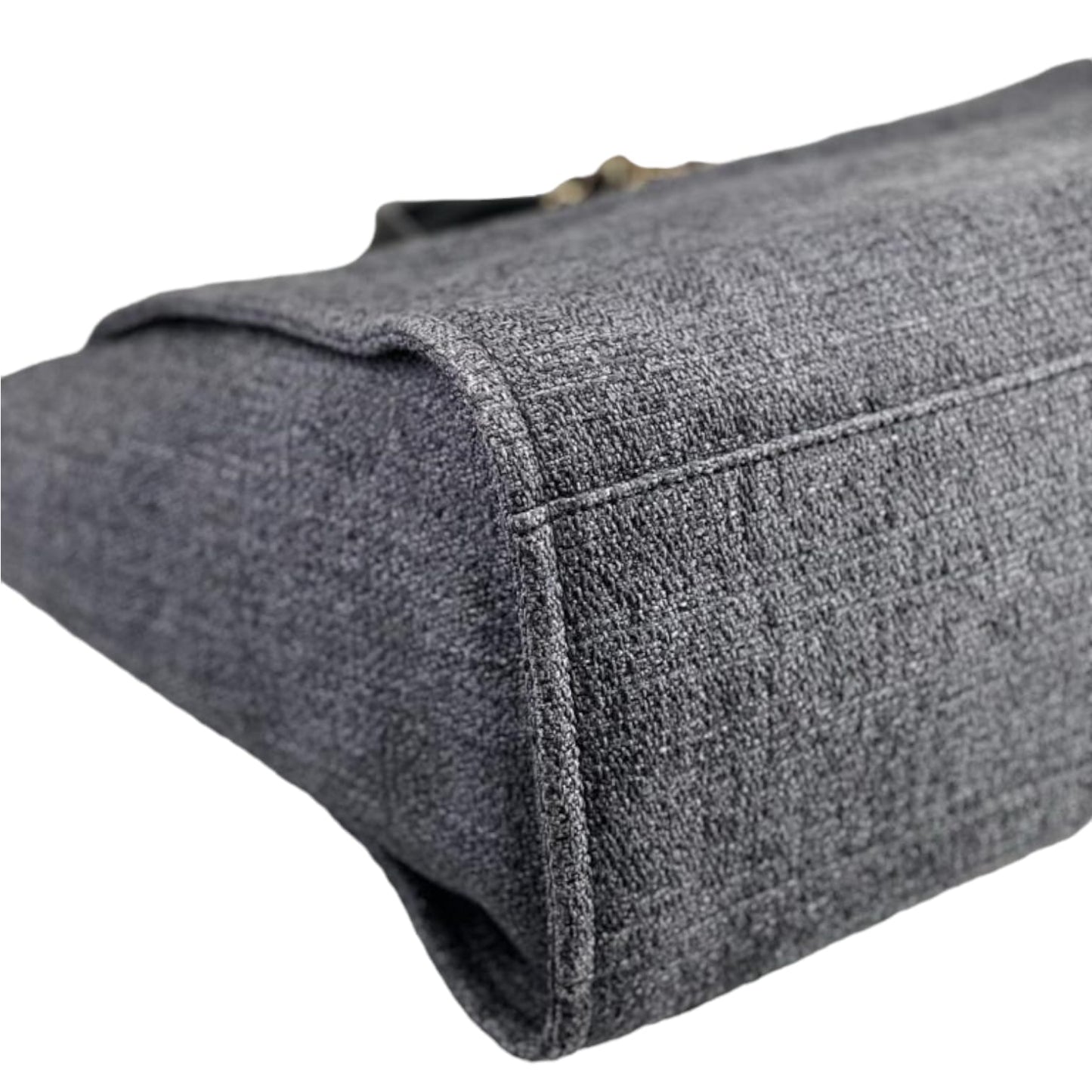 Medium Deauville Tote Grey GHW