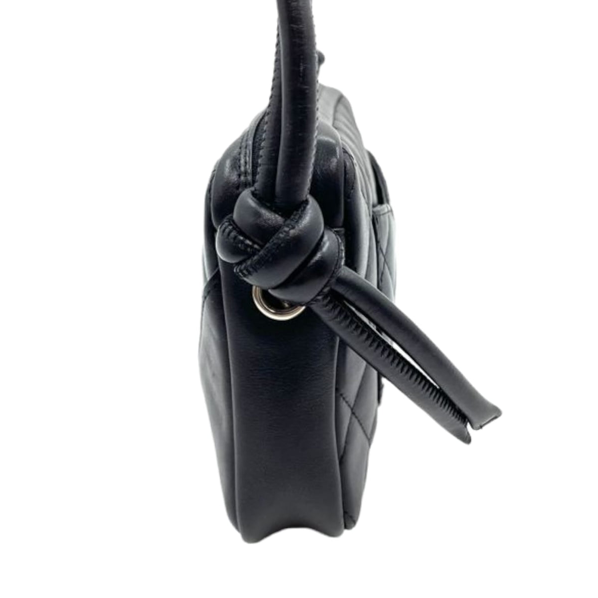 Cambon Handbag Leather Black SHW