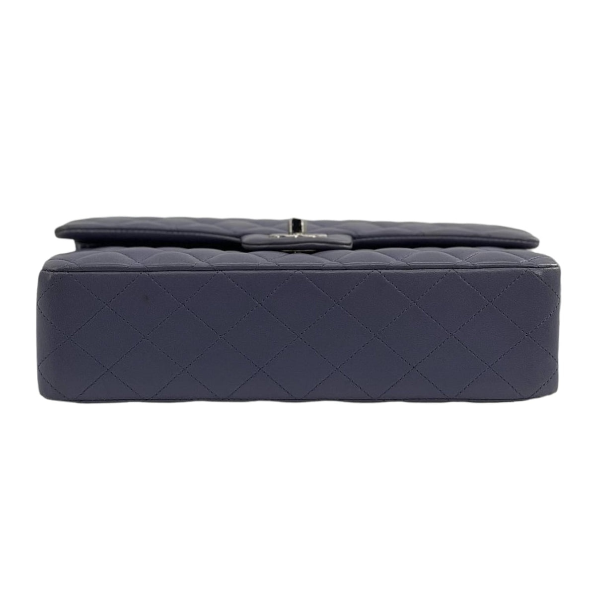 Medium Classic Double Flap Lambskin Purple SHW