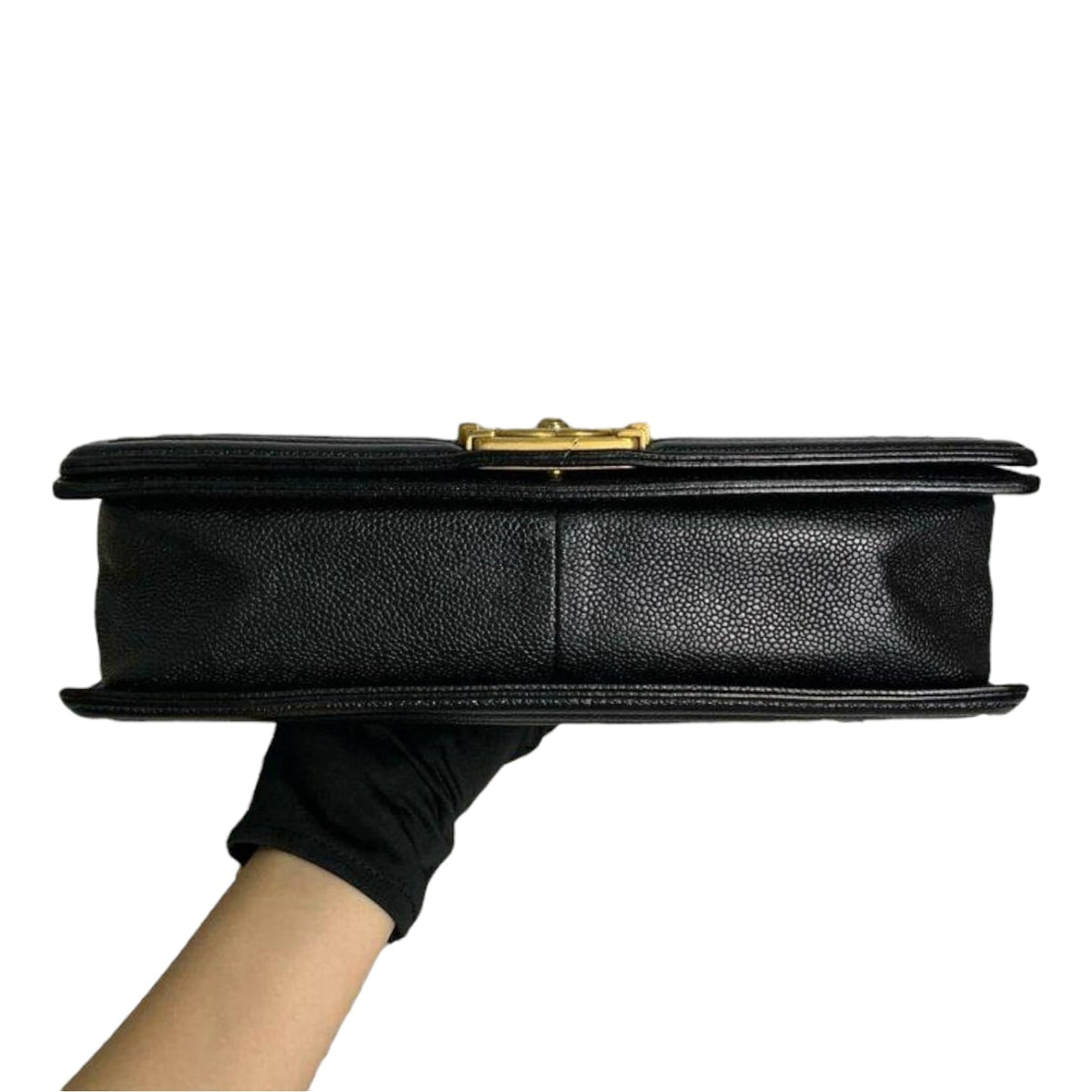 Large Le Boy Quilted Caviar Black GHW