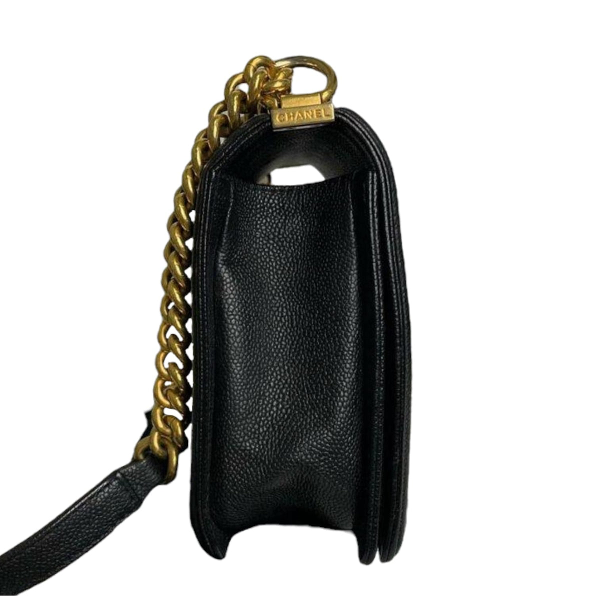 Large Le Boy Quilted Caviar Black GHW
