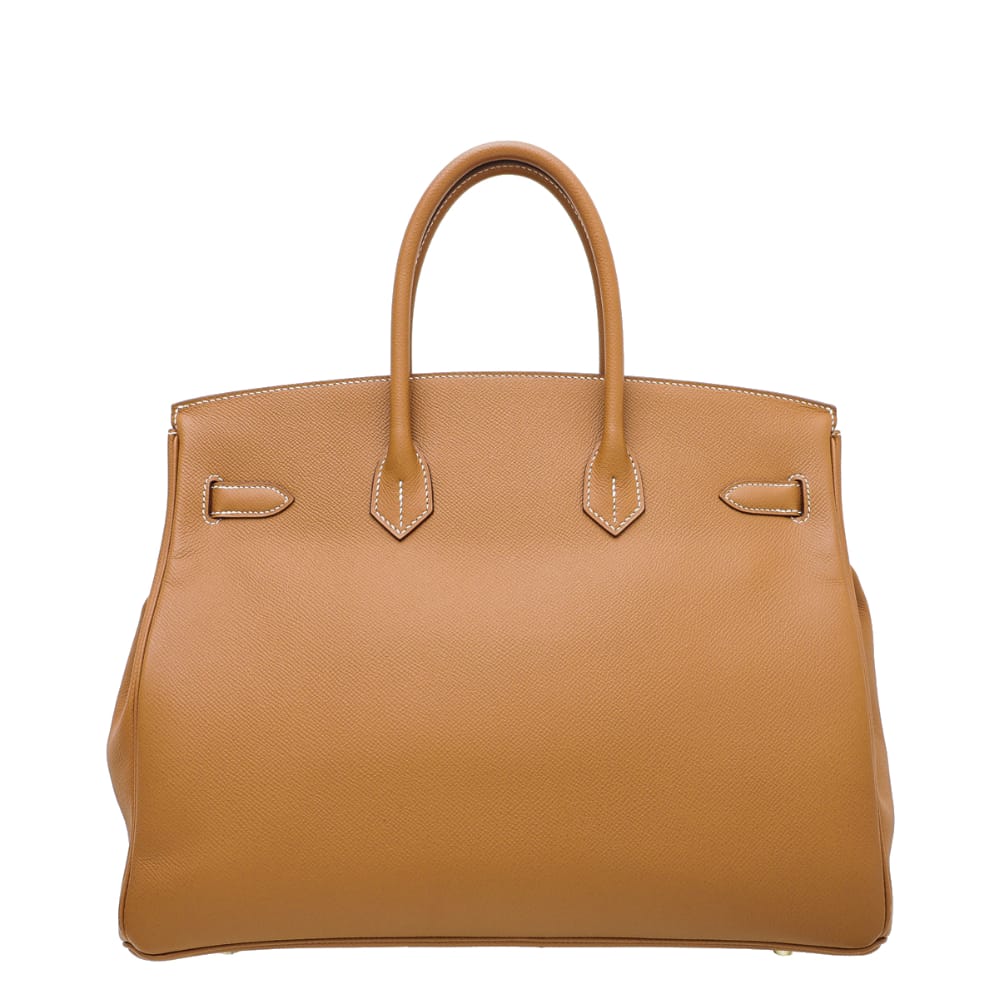 Hermes Gold Birkin 35 Bag