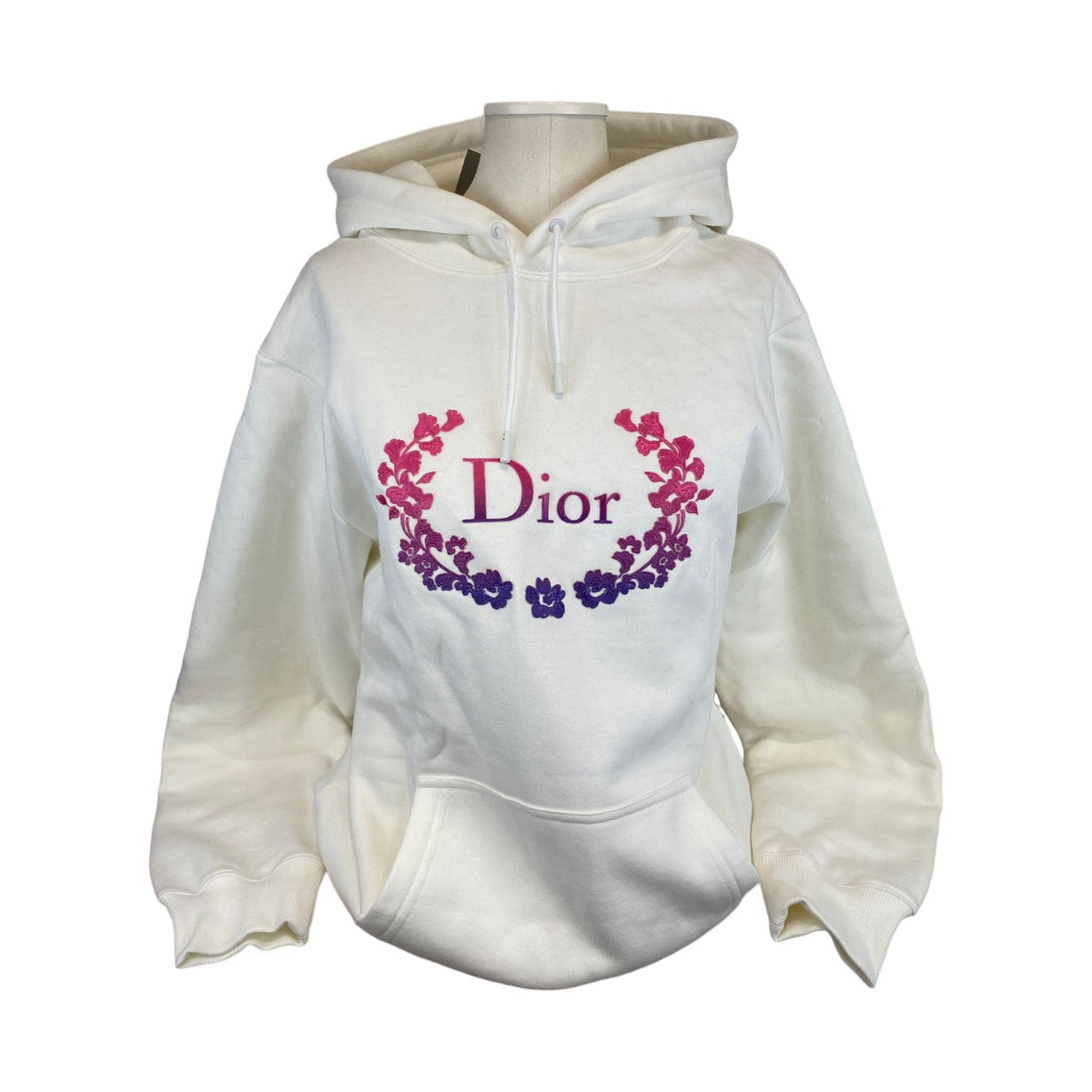 Flowers Logo Sweater Medium Size White