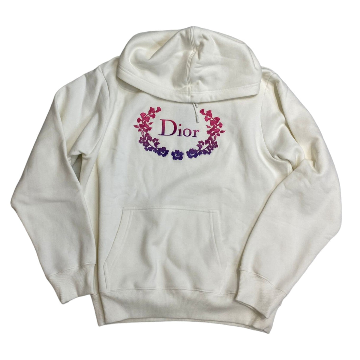 Flowers Logo Sweater Medium Size White