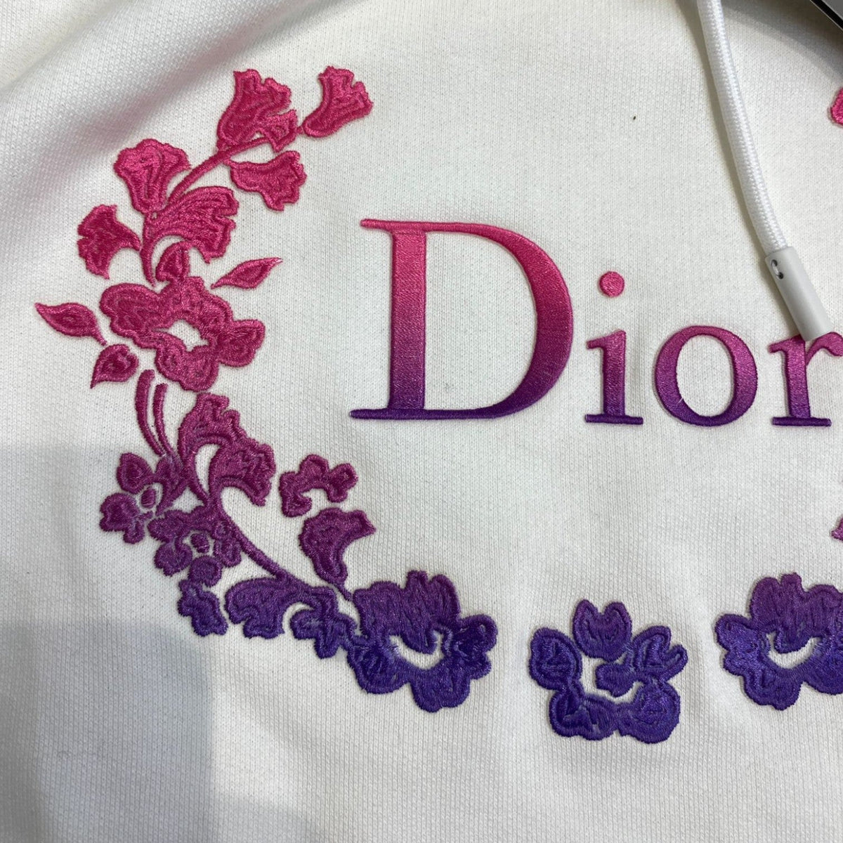 Flowers Logo Sweater Medium Size White