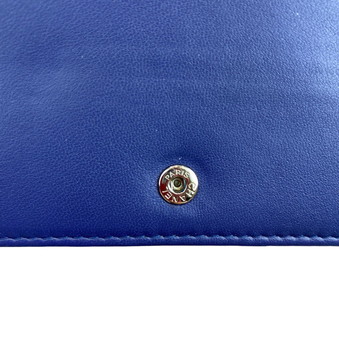 Wallet on Chain WOC Lambskin Blue Ombre SHW