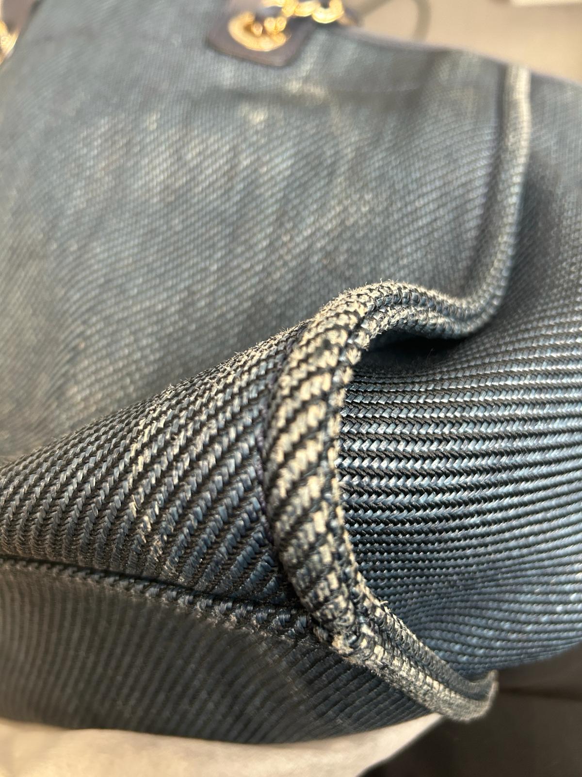 Deauville Tote Silver Hardware MM