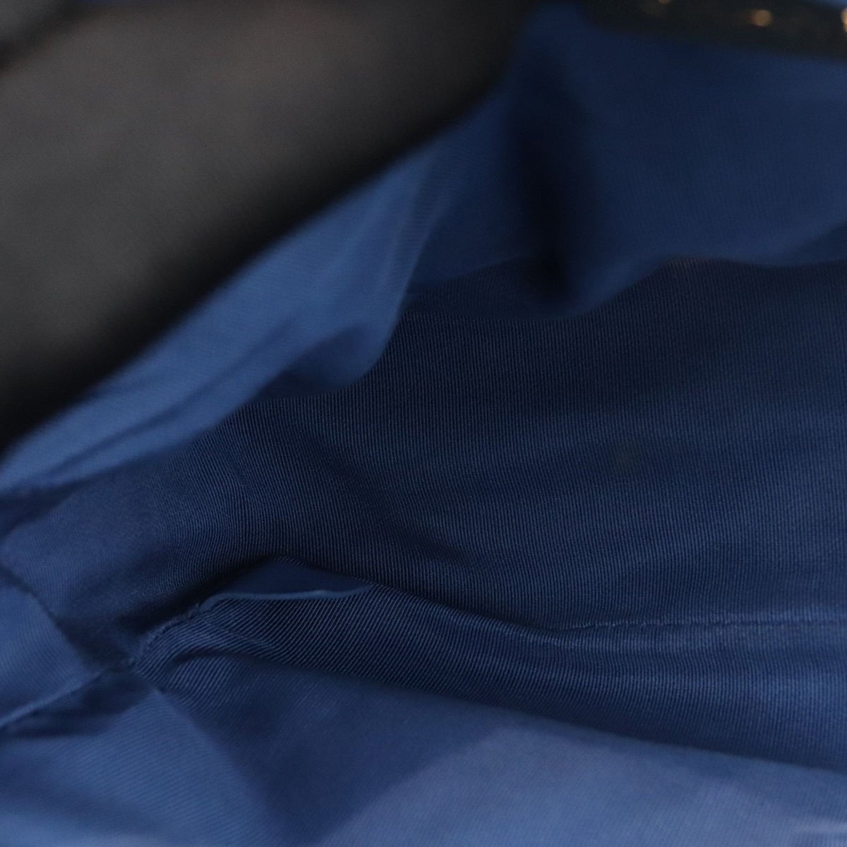 19 Flap Lambskin Quilted Medium Blue MHW