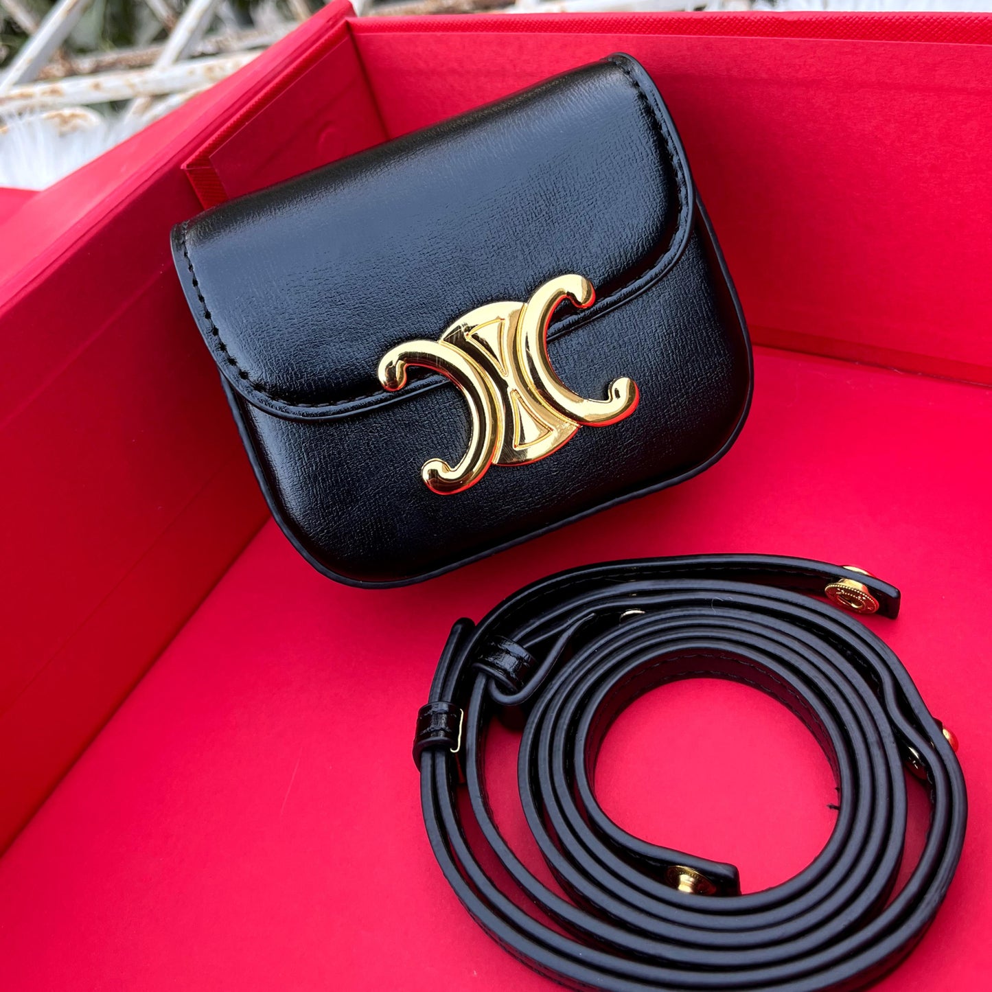 CELINE Crossbody Bag – Master Quality Women Bag (Black)