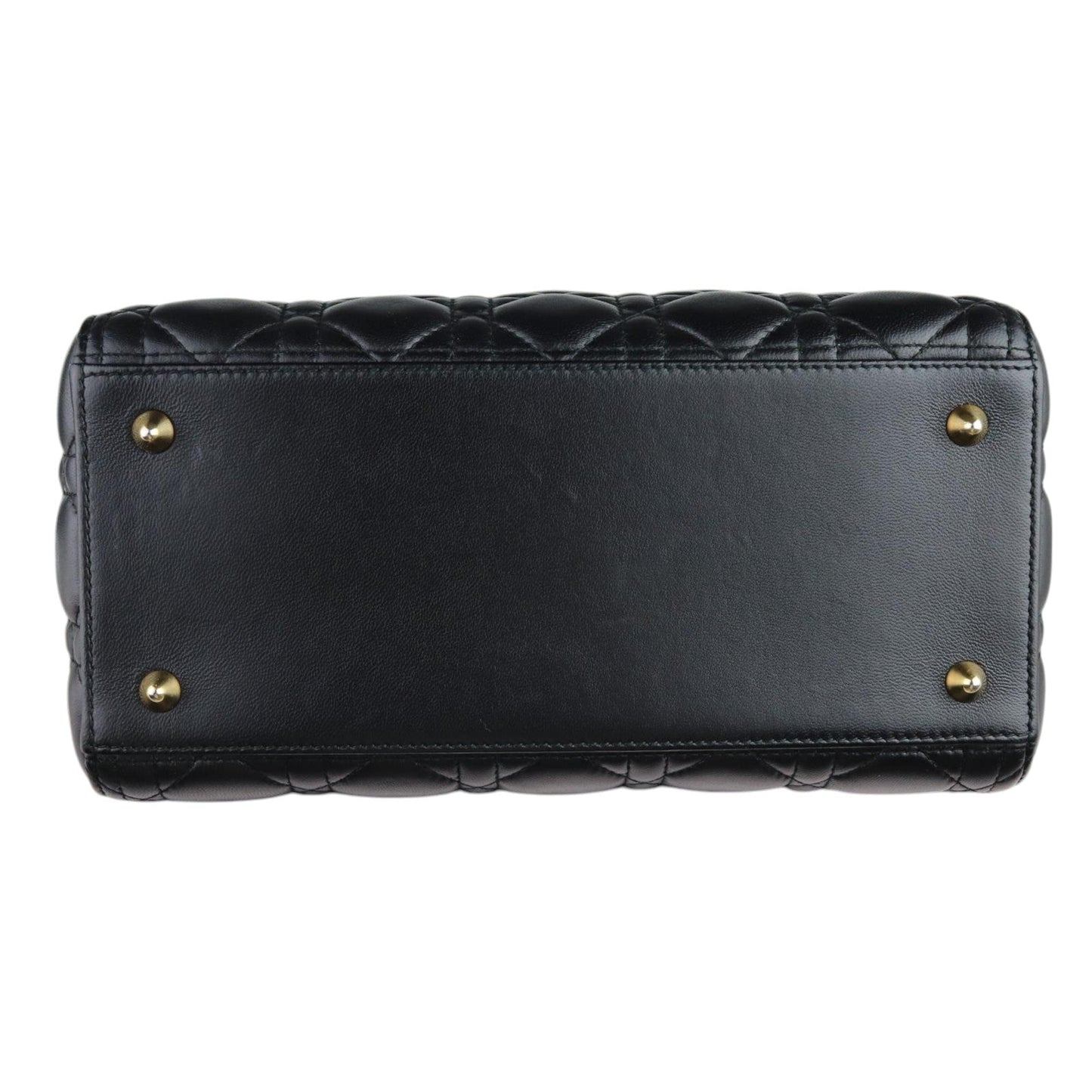 Lady Dior Medium Lambskin Black GHW