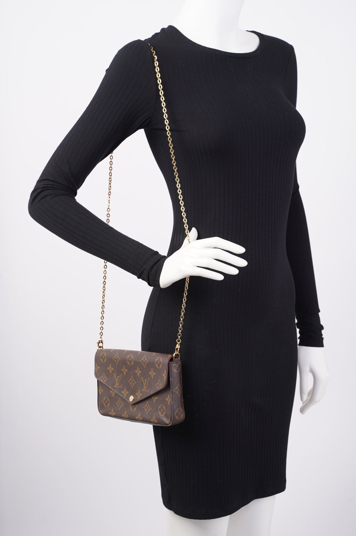 Louis Vuitton Pochette Felicie Monogram Canvas