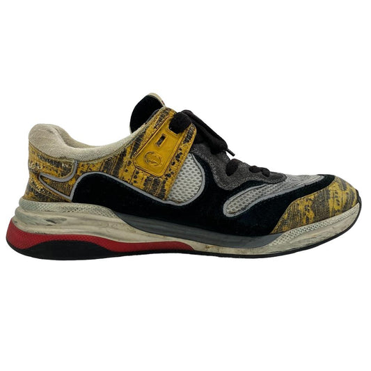 GUCCI sneakers Suede, Leather multicolor Vintage processing ultra space mens Secondhand