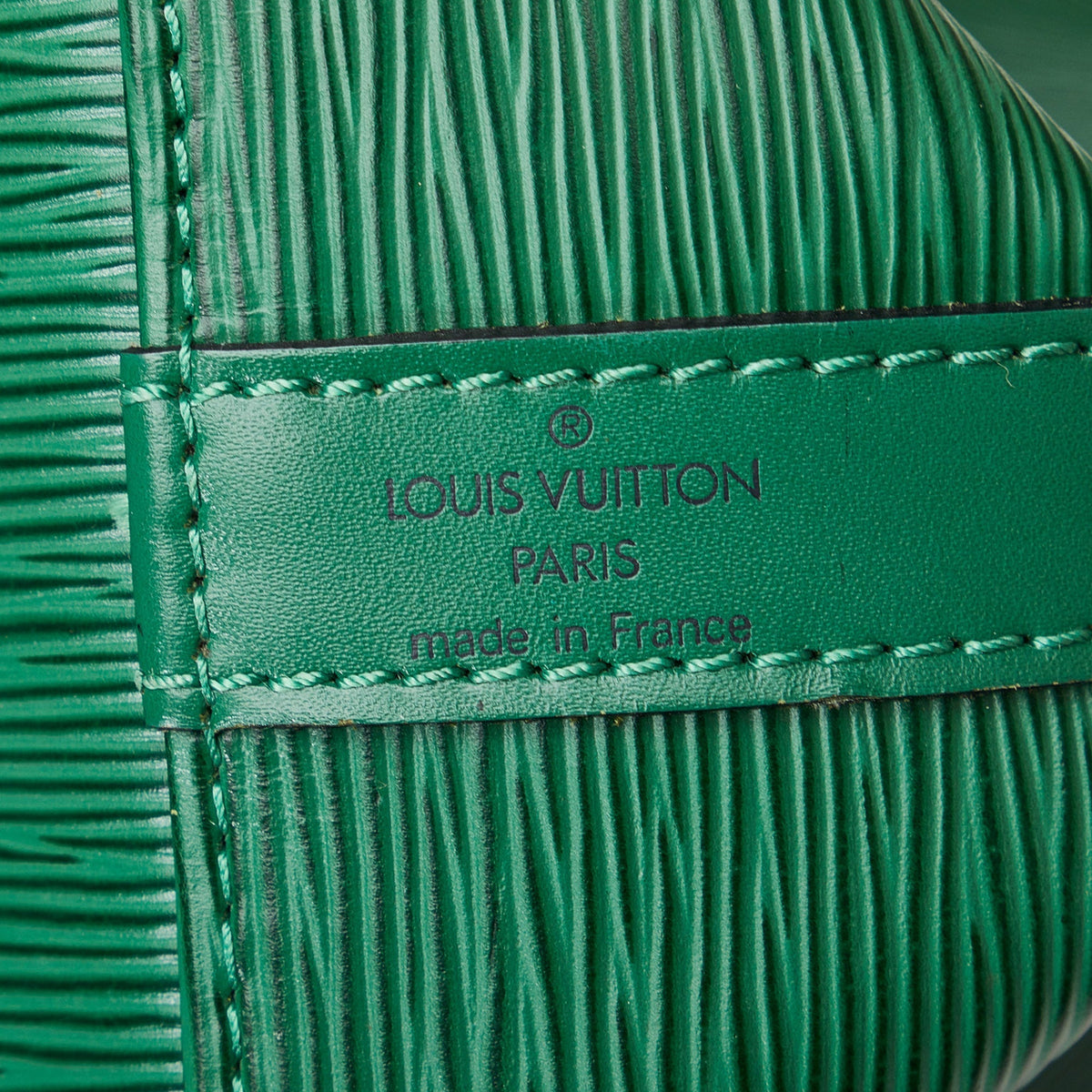 Louis Vuitton Petit Noé Green Epi