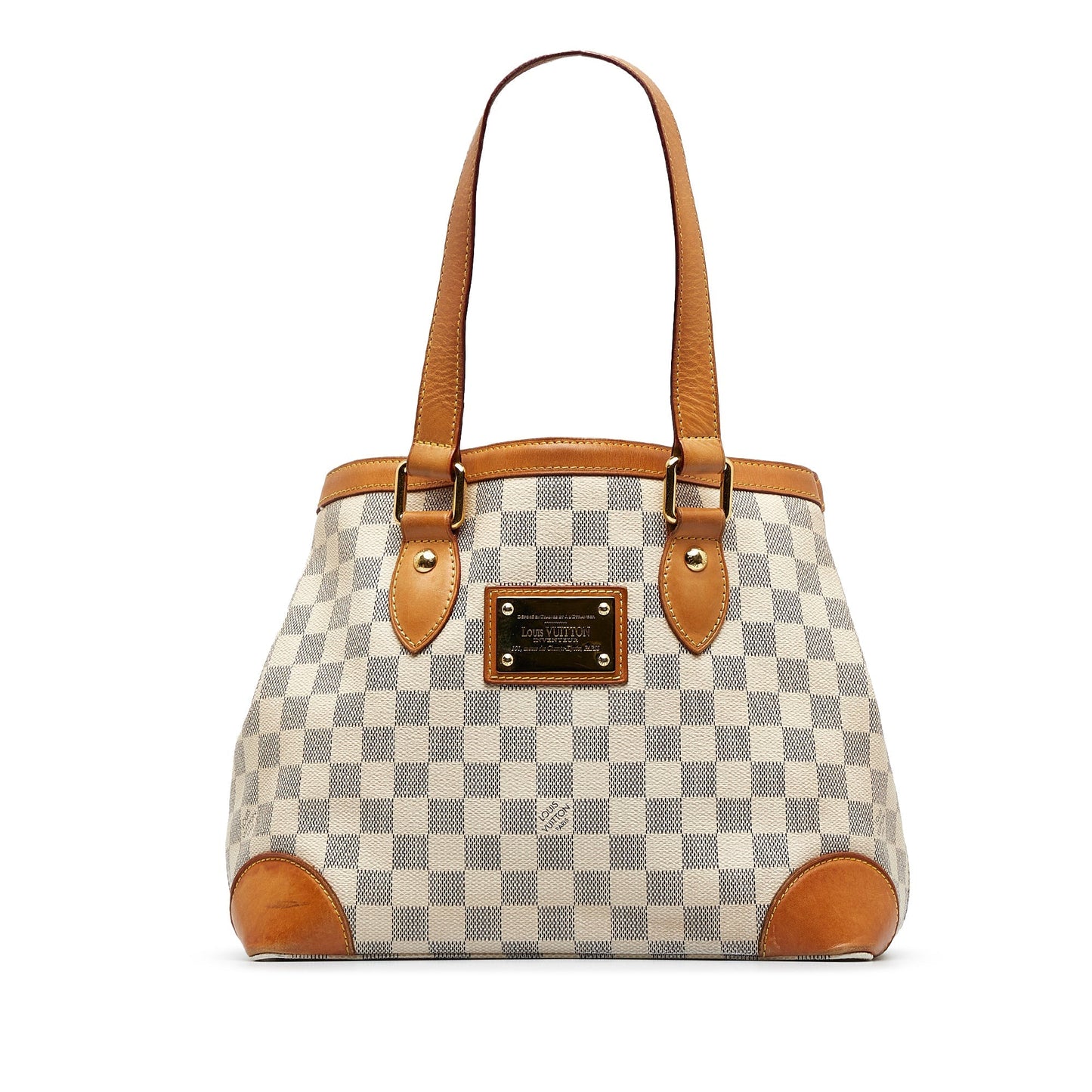 LOUIS VUITTON Damier Azur Hampstead PM Tote Bag