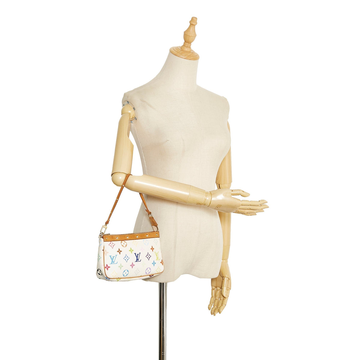 Louis Vuitton Pochette Accessoires Multicolor Monogram Canvas
