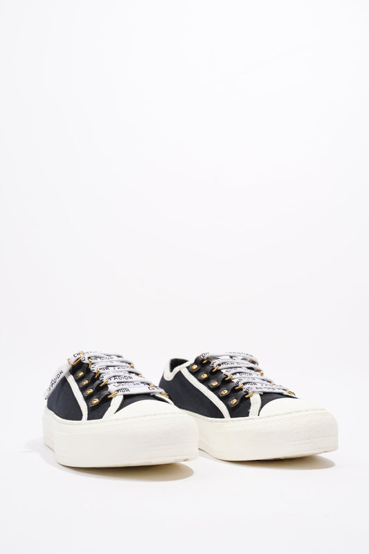 Christian Dior WALK'N'DIOR Black / White Canvas EU 36 UK 3