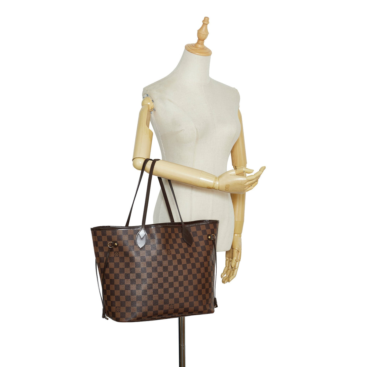 Louis Vuitton Neverfull MM Damier Ebene Canvas
