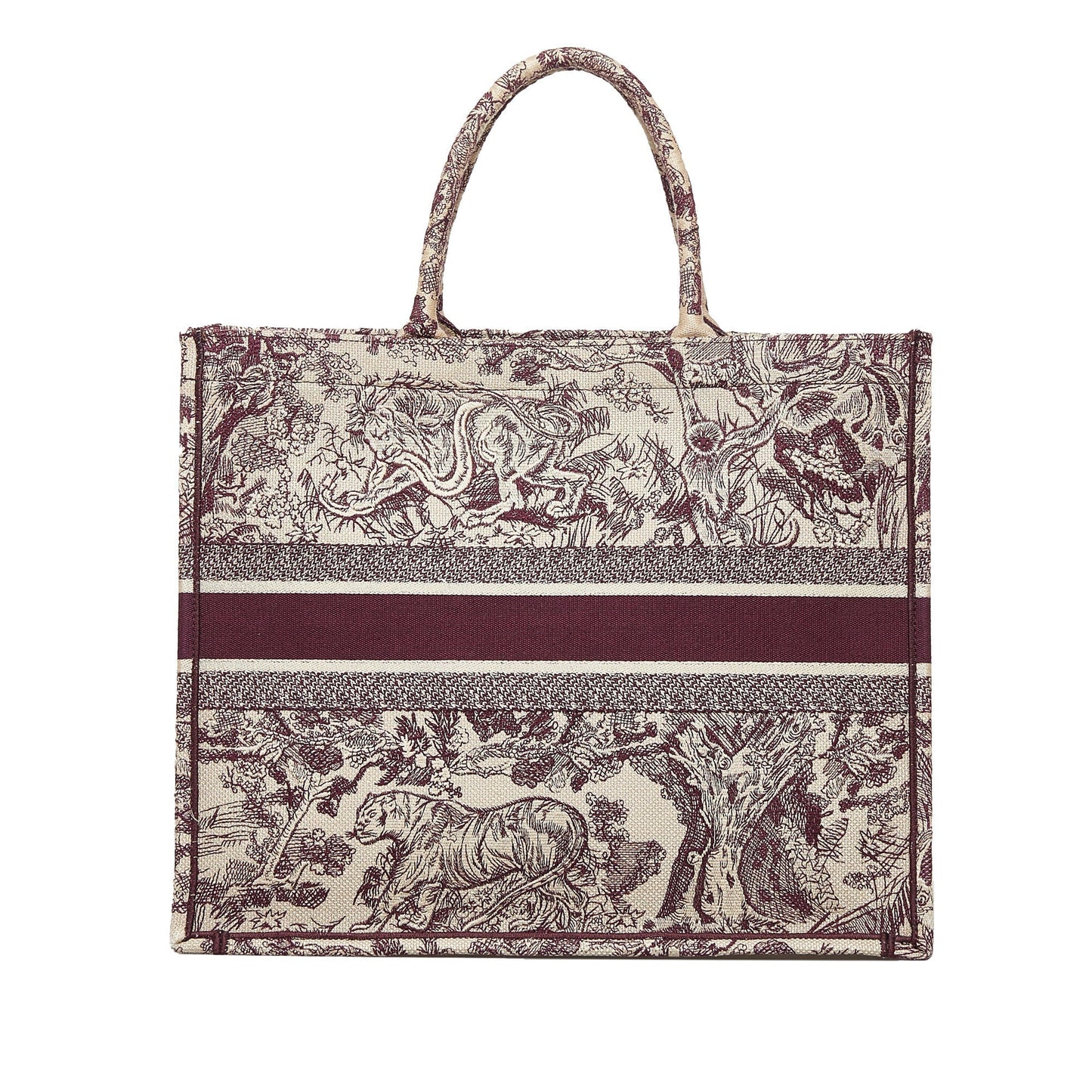 DIOR Large Toile De Jouy Book Tote Tote Bag