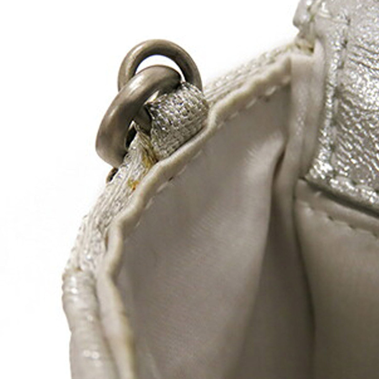 White Chanel New Travel Line East West Flap Shoulder Bag