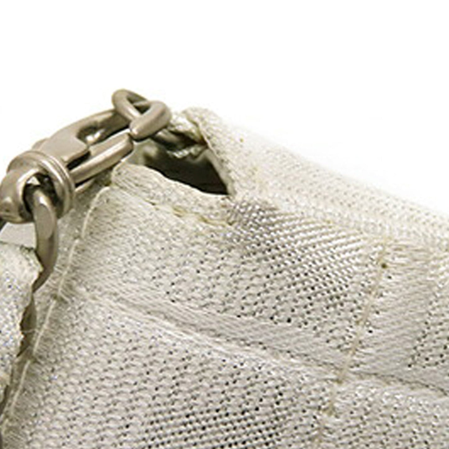 White Chanel New Travel Line East West Flap Shoulder Bag