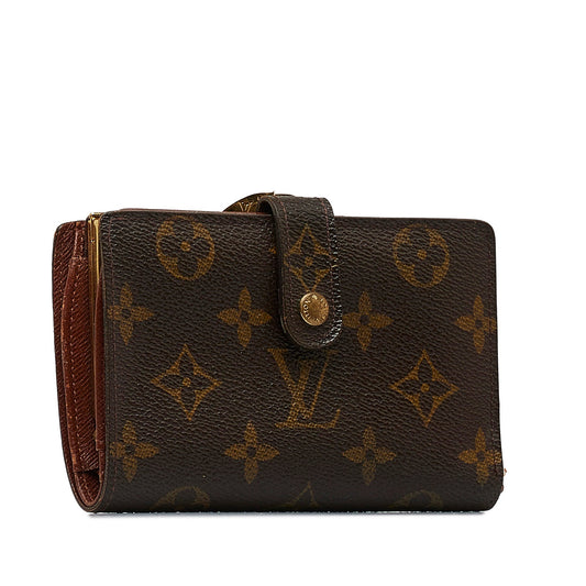 LOUIS VUITTON Monogram French Purse Small Wallets