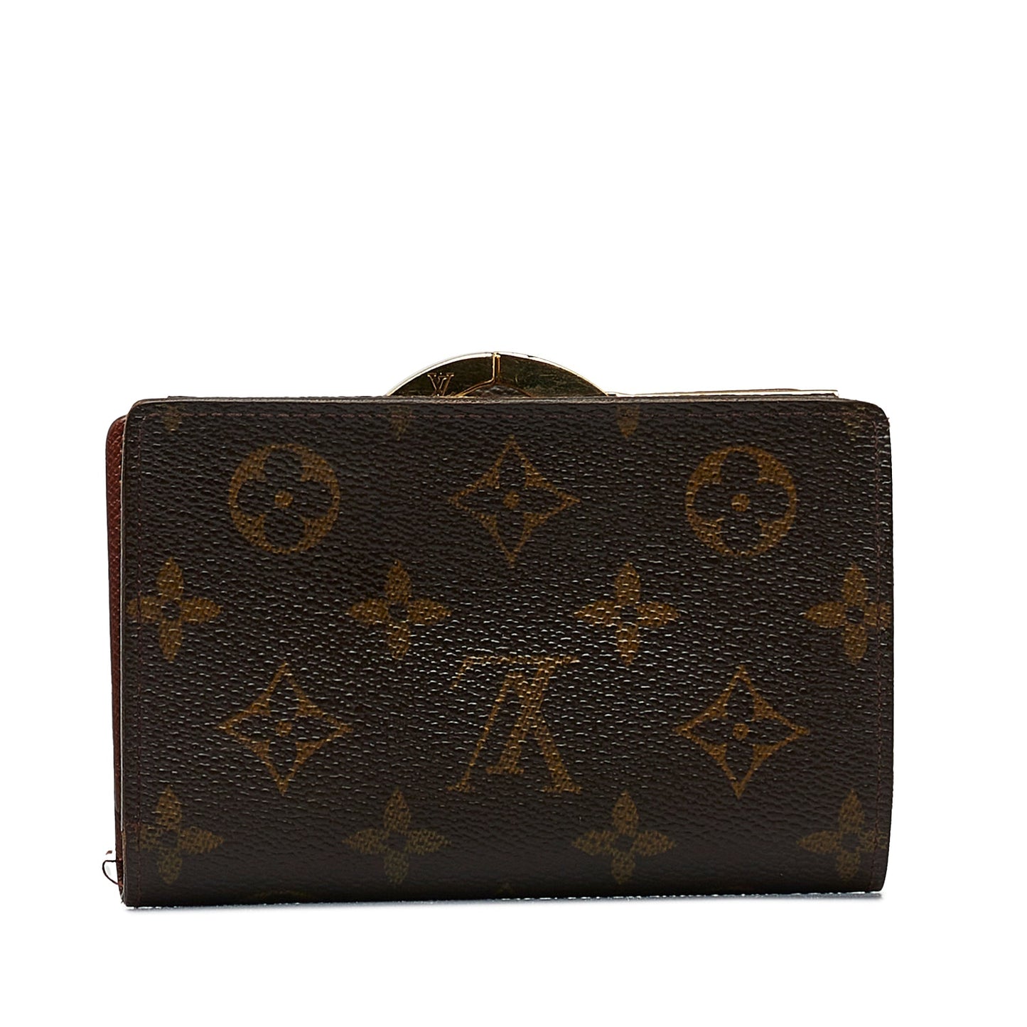 LOUIS VUITTON Monogram French Purse Small Wallets