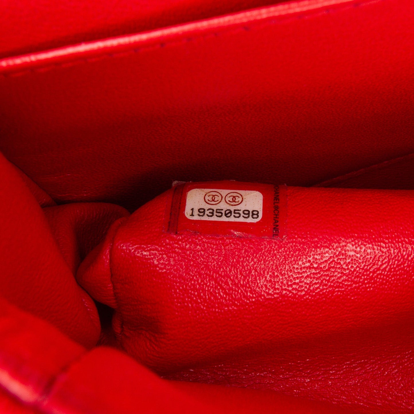 Red Chanel Medium Classic Jersey Double Flap Shoulder Bag