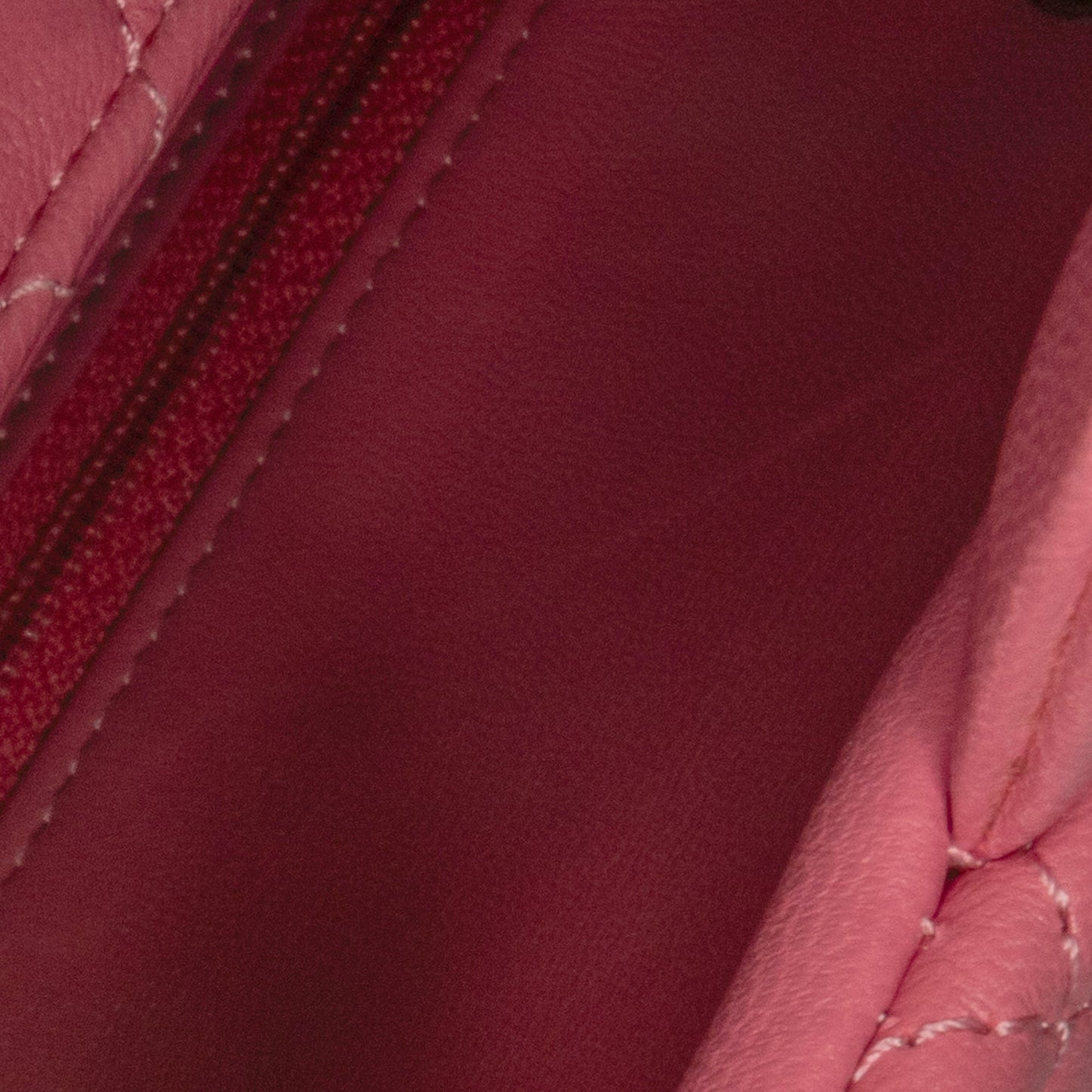 Pink Chanel Mini Square Classic Lambskin Single Flap Crossbody Bag
