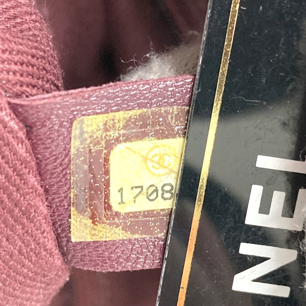 CHANEL Tote Bag Bag Shoulder Semi-Shoulder CC COCO Mark charm Matrasse Enamel / leather black Women Used