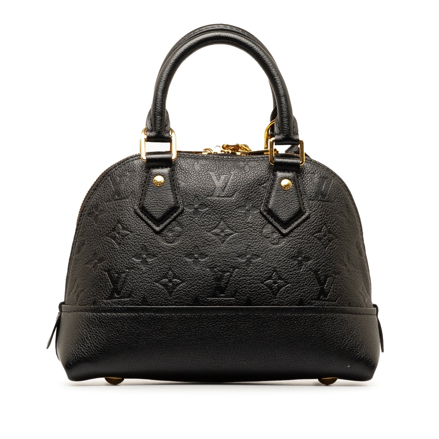 Black Louis Vuitton Monogram Empreinte Neo Alma BB Satchel