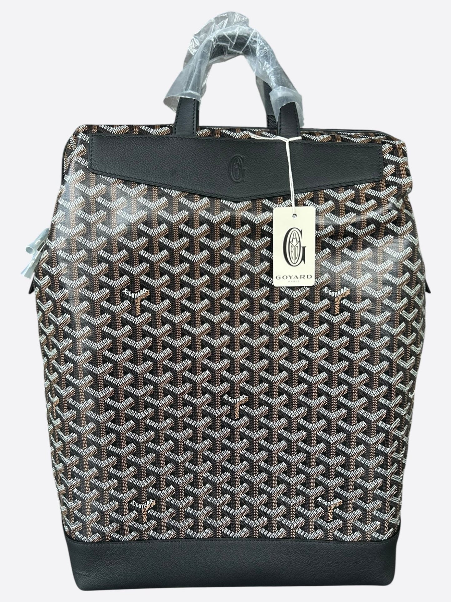 Goyard Black Cisalpin Backpack
