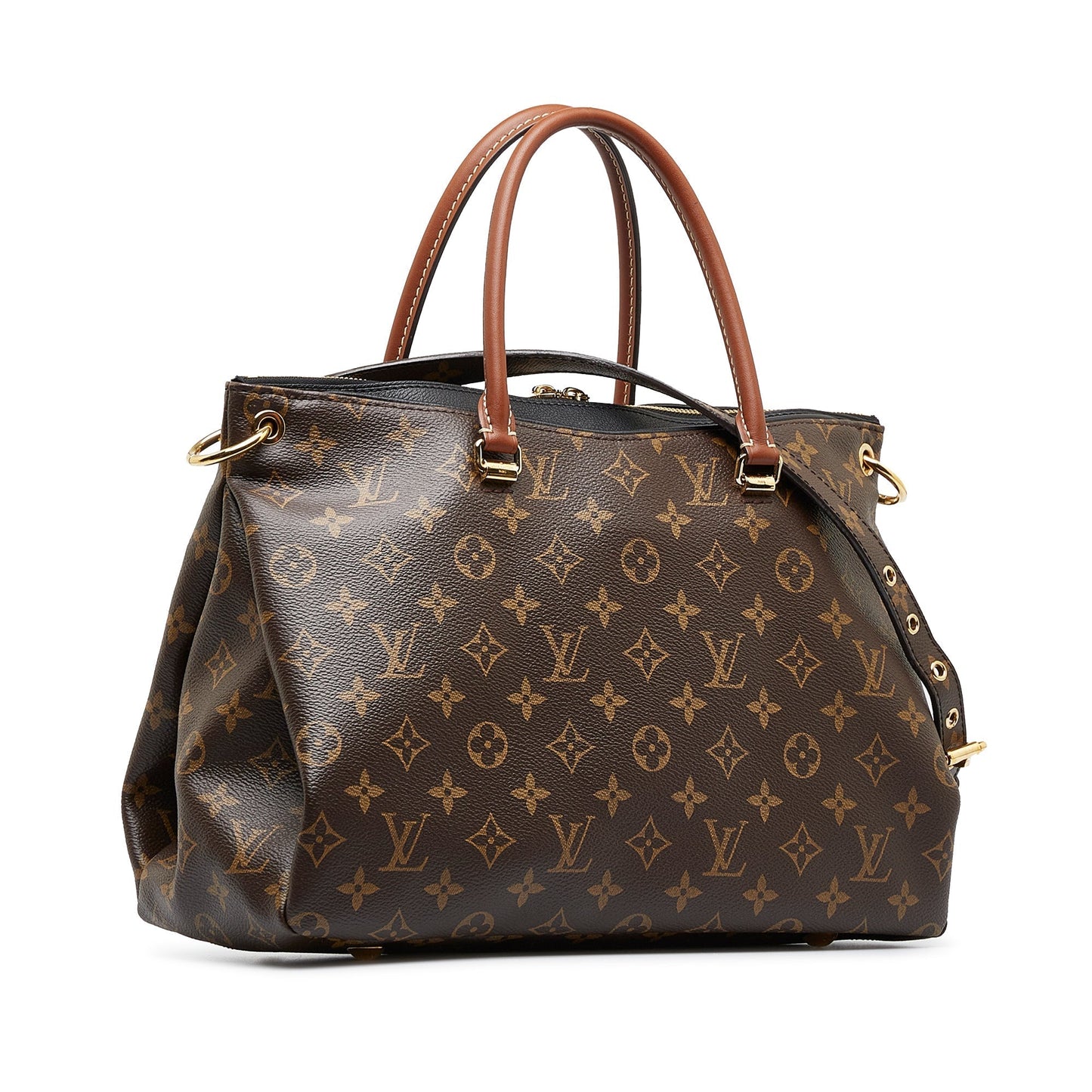 LOUIS VUITTON Monogram Pallas MM Satchel
