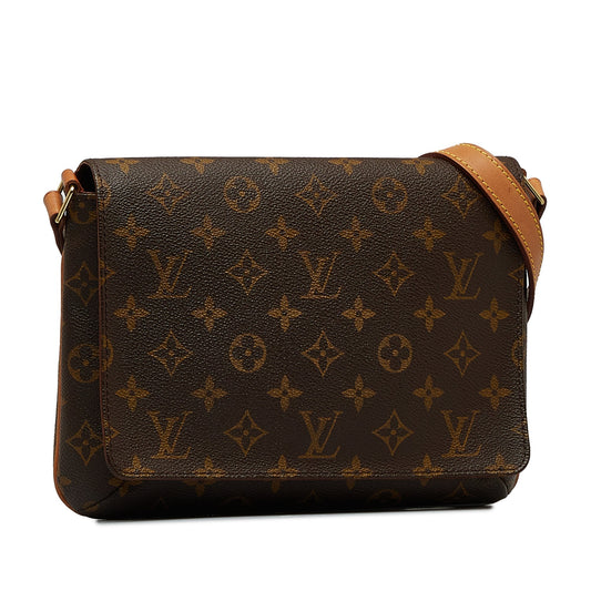 LOUIS VUITTON Monogram Musette Tango Short Strap Shoulder Bag