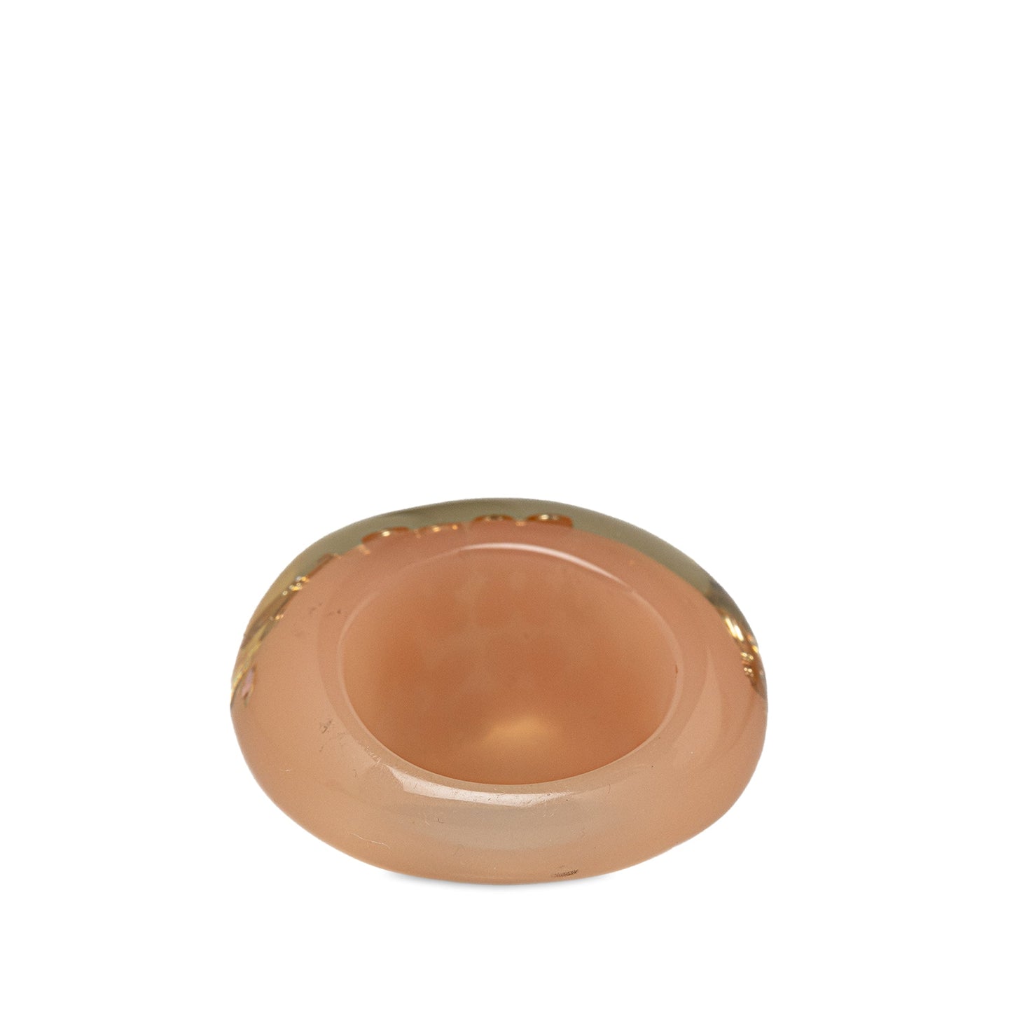 Brown Louis Vuitton Crystal Inclusion Resin Ring