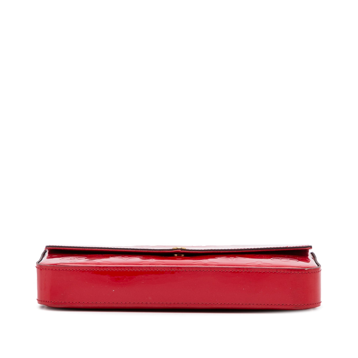 Louis Vuitton Pochette Félicie Red Monogram Vernis